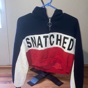 Crop sweatshirt